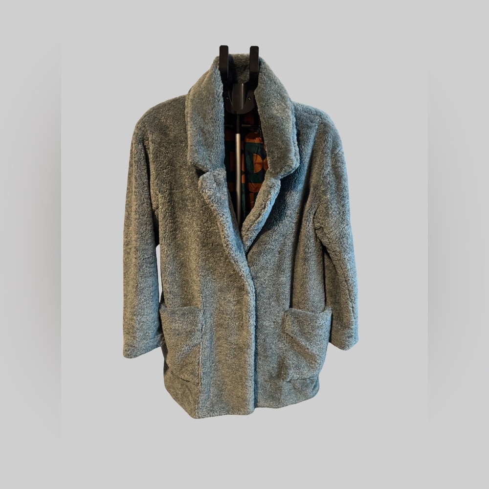 Maeve Gray Teddy Jacket - Picture 5 of 8